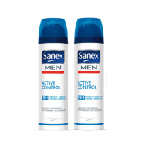 Sanex Men Active Control 48h Deodorant Spray 2x100ml