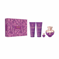 Versace Dylan Purple Eau De Perfume Spray 100ml Set 4 Pieces