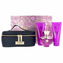 Versace Pour Femme Dylan Purple Eau De Parfum Spray 100ml Set 4 Pieces