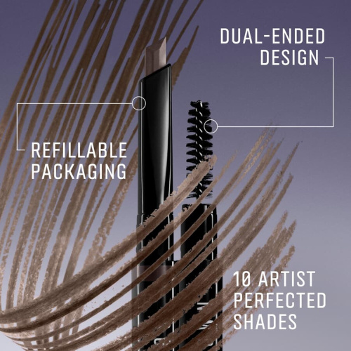 Long-Wear Brow Pencil Warm Dark Brown 0,33g