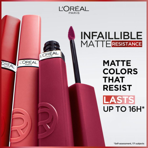 Infaillible Matte Resistance 5 ml – 420 Le Rouge Paris