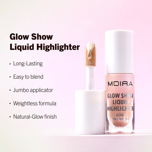 Glow Show Liquid Highlighter 4,3 ml – 005 Rosé Royal