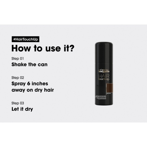 Hair Touch Up Brown 75ml