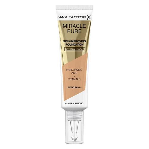 Miracle Pure Skin-Improving Foundation 30 ml ─ 45 Warm Almond