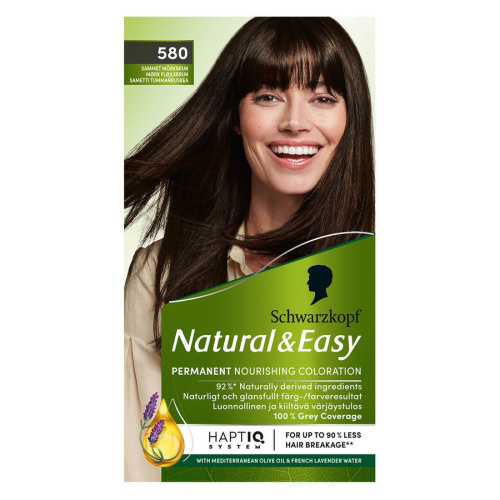 Natural & Easy 580 Velvet Dark Brown