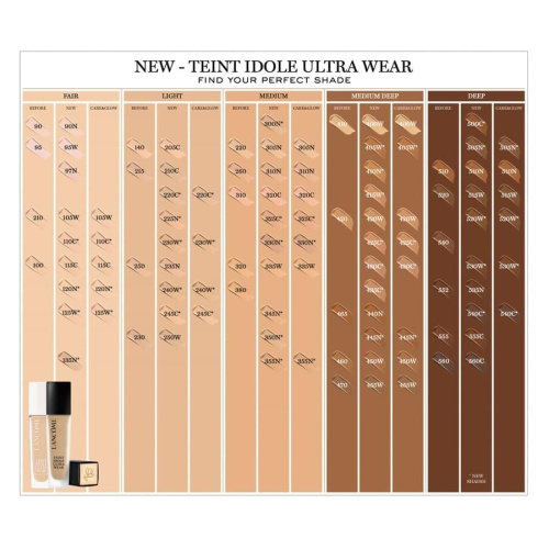 Teint Idôle Ultra Wear Care & Glow 24H Healthy Glow Foundation 110C 30ml