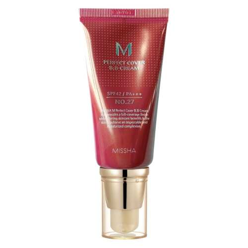 M Perfect Cover BB Cream SPF 42 Pa+++ 50 ml – No.27 Honey Beige
