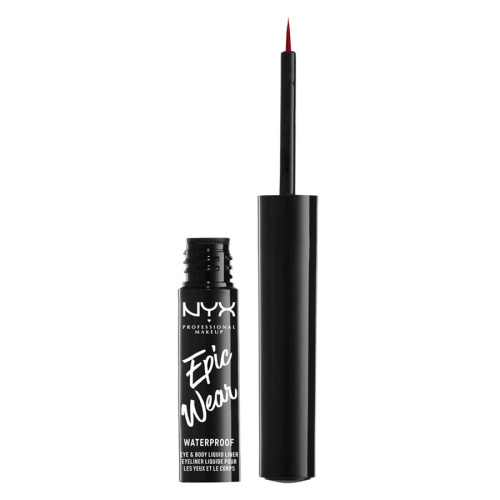 Epic Wear Semi Permanent Eye & Body Liquid Liner Red 3,5ml