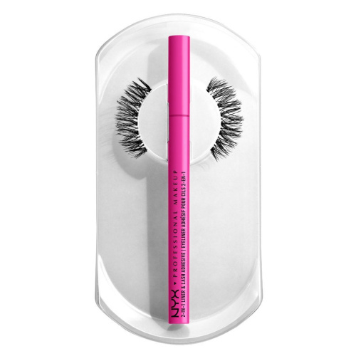 Jumbo Lash! Longwear False Lash System Fringe Glam Kit 1pcs