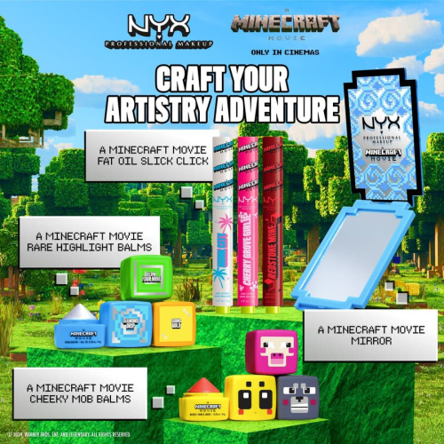 Minecraft Movie Highlighter Balm 01 Blow Your Mine 8g