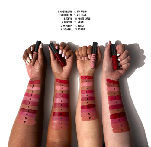 Soft Matte Lip Cream Cannes SMLC19 8ml