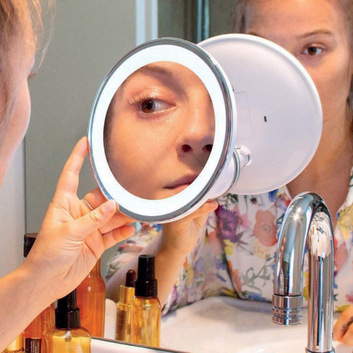 Signature Suction Mirror 10x Large