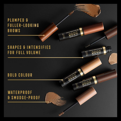 2000 Calorie Brow Sculpt Gel Black Brown 4,5ml