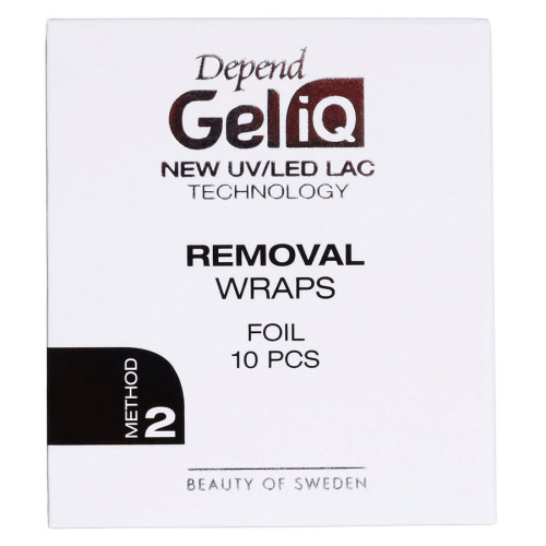 Gel iQ Removal Wrap Folie 10 kpl