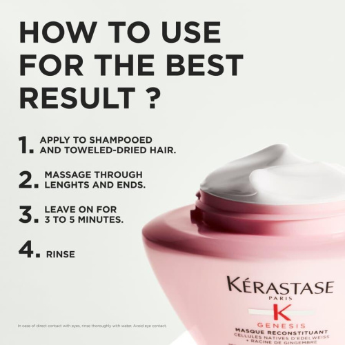 Genesis Masque Reconstituant Hair Mask 200ml