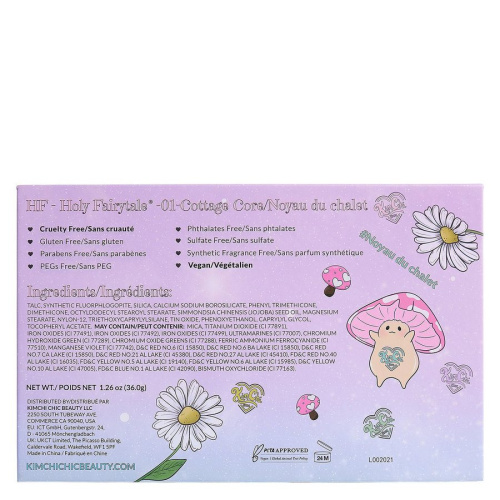 Holy Fairytale Pressed Pigment Palette 36 g – Cottage Core