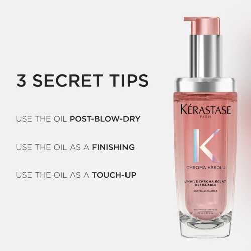 Chroma Éclat Refillable Hair Oil 75 ml