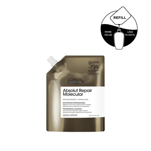 Absolut Repair Molecular Shampoo Refill 500 ml