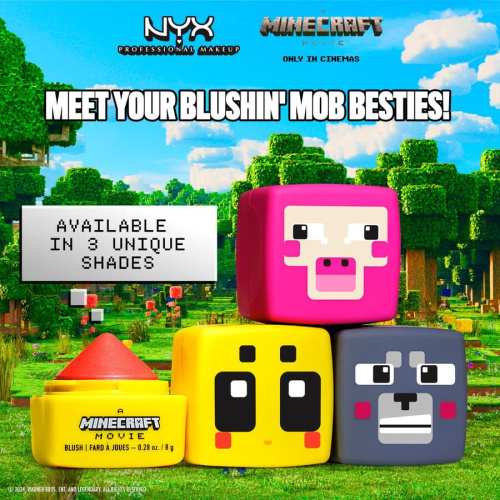 Minecraft Movie Balm Blush 06 Wolfin Around 8g