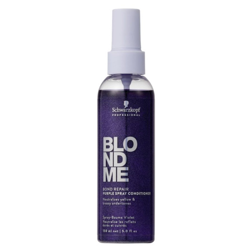 Schwarzkopf Blondme Bond Repair Purple Spray Conditioner 150ml