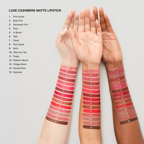 Luxe Cashmere Matte Lipstick Neutral Rose 3,5g