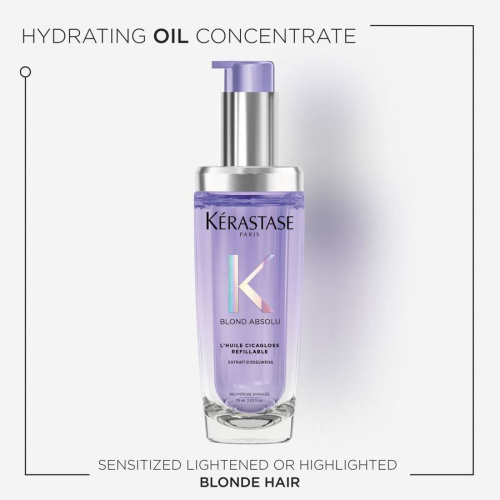 Blond Absolu L´Huile Cicagloss Refillable Hair Oil 75 ml