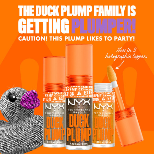 Duck Plump Trickz Lip Gloss 20 Quazy Silver 7ml