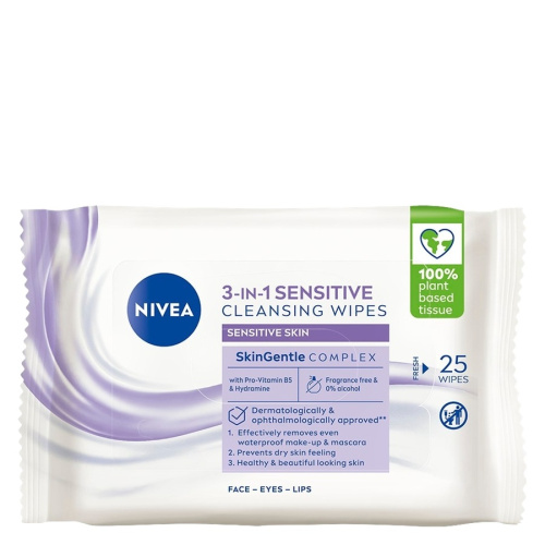 Sensitive Cleansing Wipes 25pcs