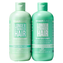 Longer Stronger Hair Shampoo & Conditioner For Oily Scalp and Roots 2 x 350ml