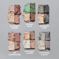 The Eyeshadow Quartet 12 Crystal Mauve 3,5g