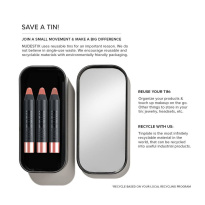Nude Natural Lips Founders Mini Lip Kit 3 kpl