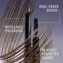 Long-Wear Brow Pencil Warm Dark Brown 0,33g