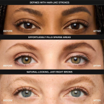 Long-Wear Brow Pencil Warm Dark Brown 0,33g