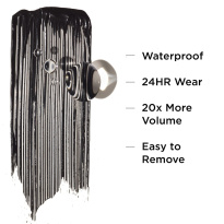 Superhero Waterproof Mascara 9 ml – Super Black