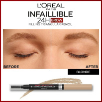 Infaillible Brows 24H Filling Triangular Pencil 1 ml ─ 7.0 Blonde
