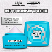 Minecraft Movie Highlighter Balm 02 Diamond Drip 8g