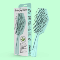 The Conscious™ Detangling Brush Biodegradable Wet & Dry Brush ─ Mint Green