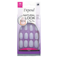 Natural Look Medium Oval 24pcs