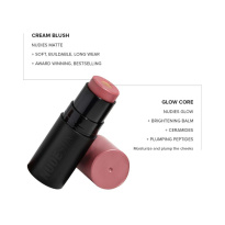 Nudies Matte + Glow Core All Over Face Blush Color 5 g ─ Pink Ice