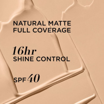 CC+ Cream Natural Matte Foundation For Oily Skin SPF40 32 ml ─ Light