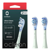 Ultra Clean Brush Head 2 kpl – Green