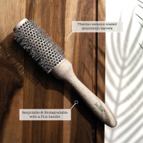 Biodegradable Ceramic Round Brush Small
