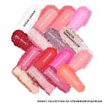 Donut Collection Eyeshadow Palette 12,8 g – Strawberries & Cream