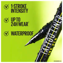 Tattoo Liner Ink Pen Matte Black 881 1ml