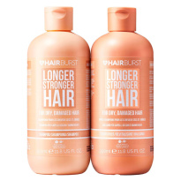 Longer Stronger Hair Shampoo & Conditioner For Dry Damaged Hair 2 x 350ml