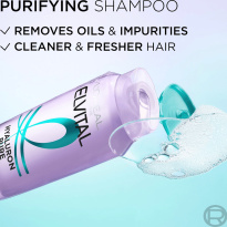 Elvital Hyaluron Pure Shampoo for Dehydrated Hair 400 ml