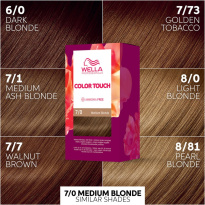 Touch Pure Naturals 130 ml – 7/0 Medium Blonde