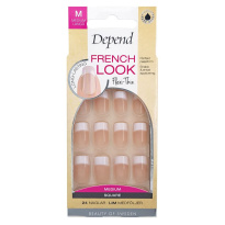French Look Beige Medium Square 24pcs