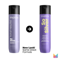 Total Results Color Care So Silver Shampoo 300 ml