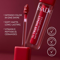 The True Impact Matte Liquid Lipstick 02 True 5ml